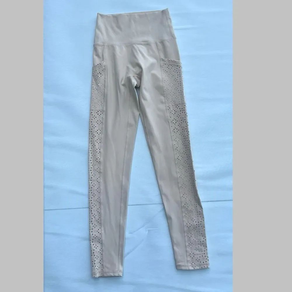 Aerie CHILL. PLAY. MOVE 7/8 LEGGING HI-RISE FEEL COOL MEDIUM SUPPORT Small